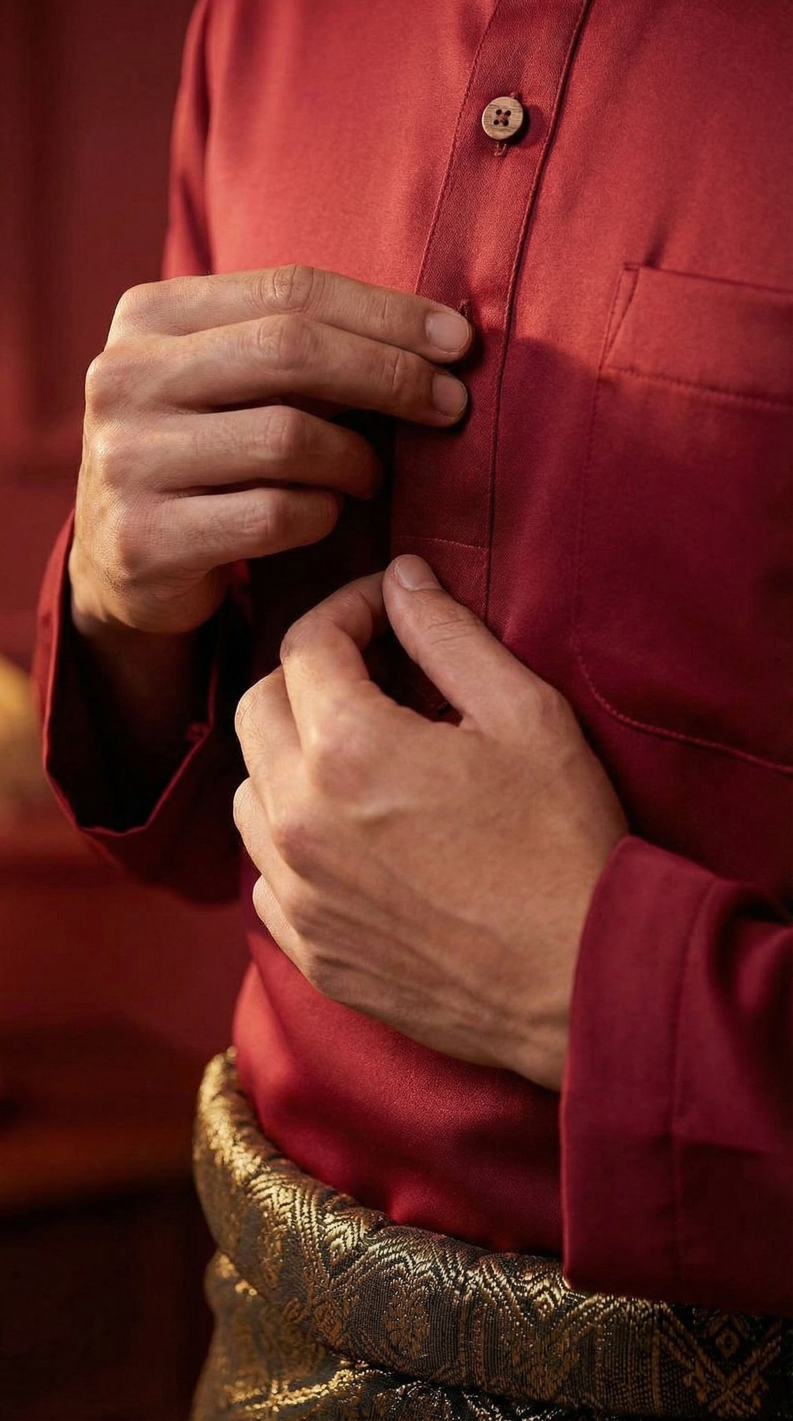 Grand Budapest Elegance: Bulan Bintang Baju Melayu Editorial — shot 5 of 6