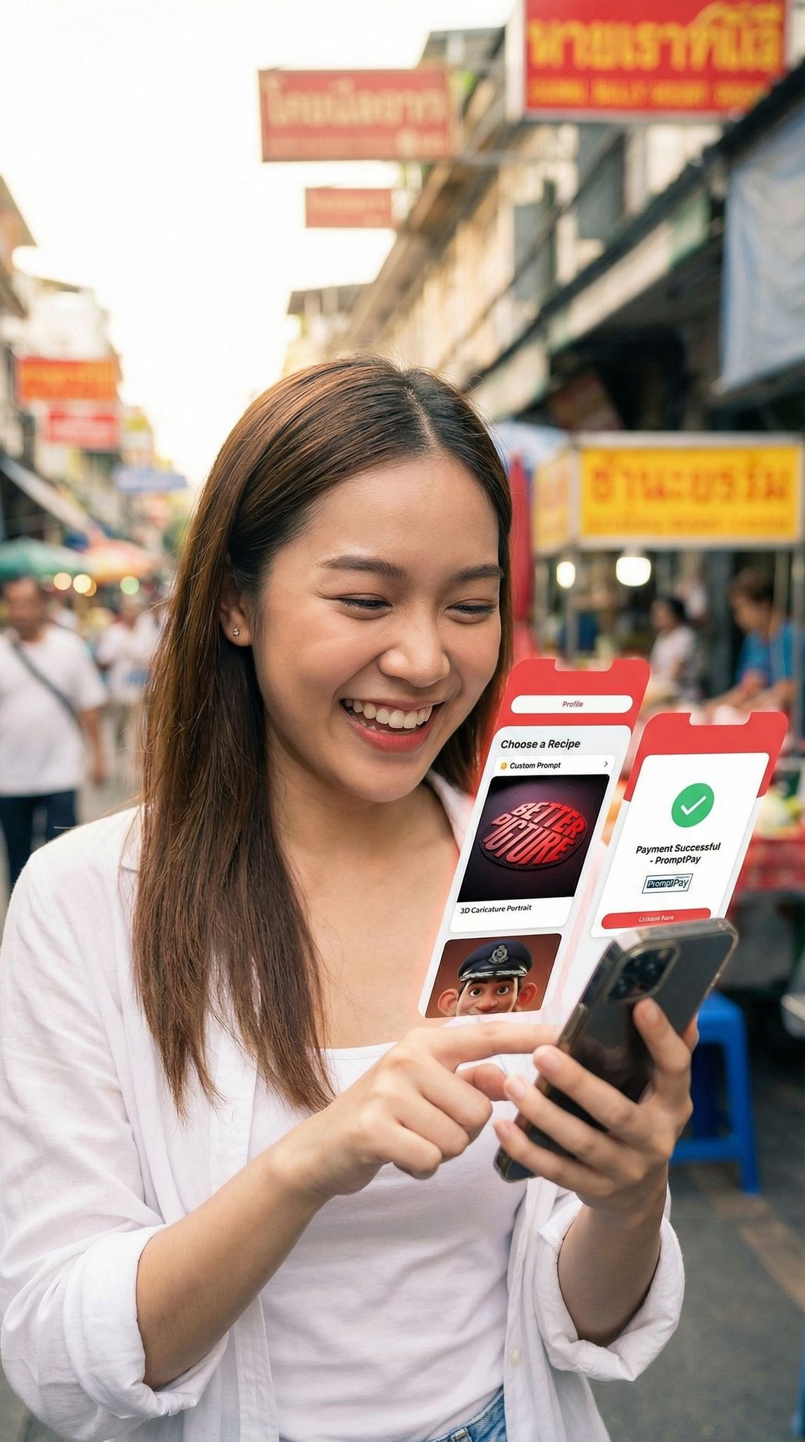 Energetic Thai Launch Sequence for BetterPicture with PromptPay — shot 2 of 6