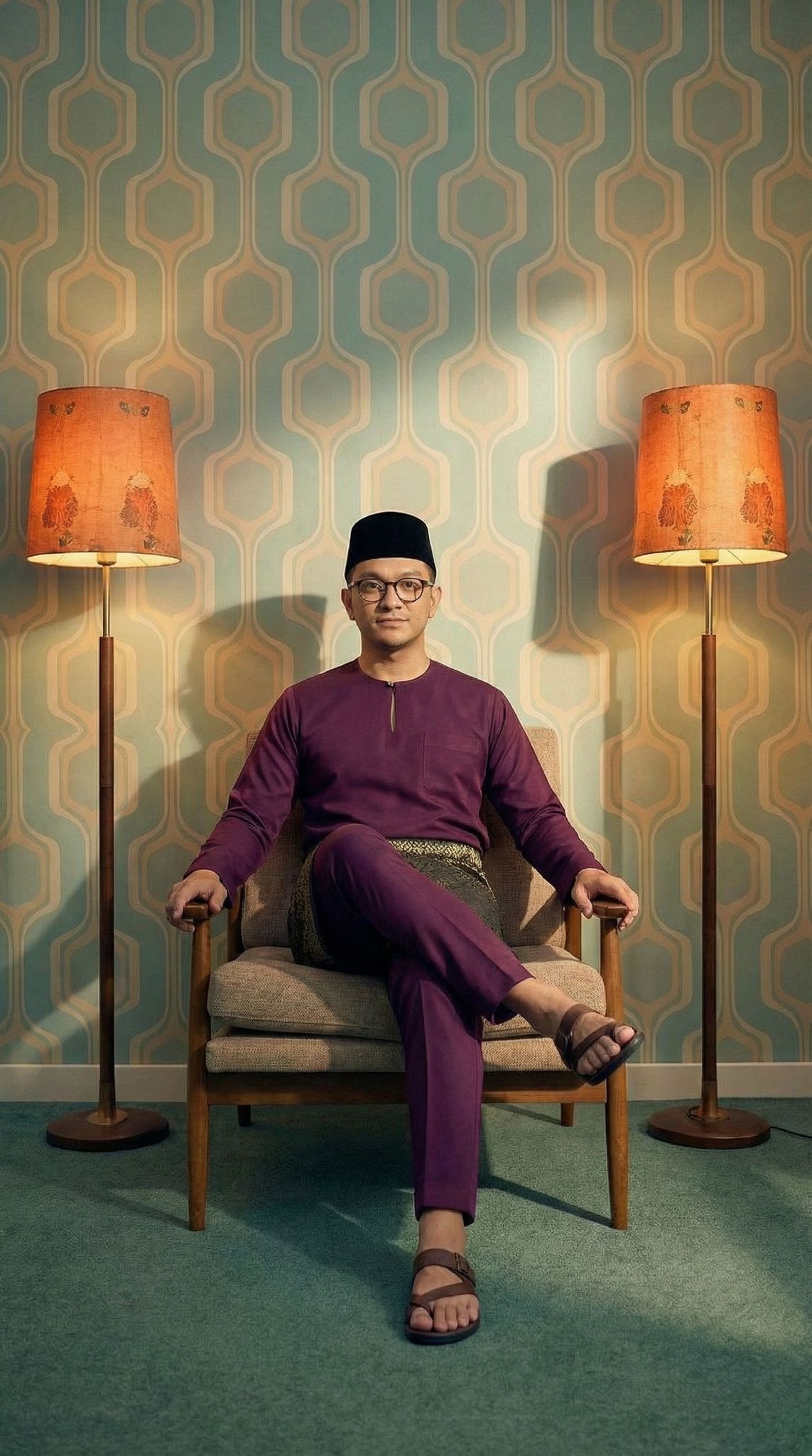 Wes Anderson Inspired Editorial for Bulan Bintang Baju Melayu — shot 3 of 6