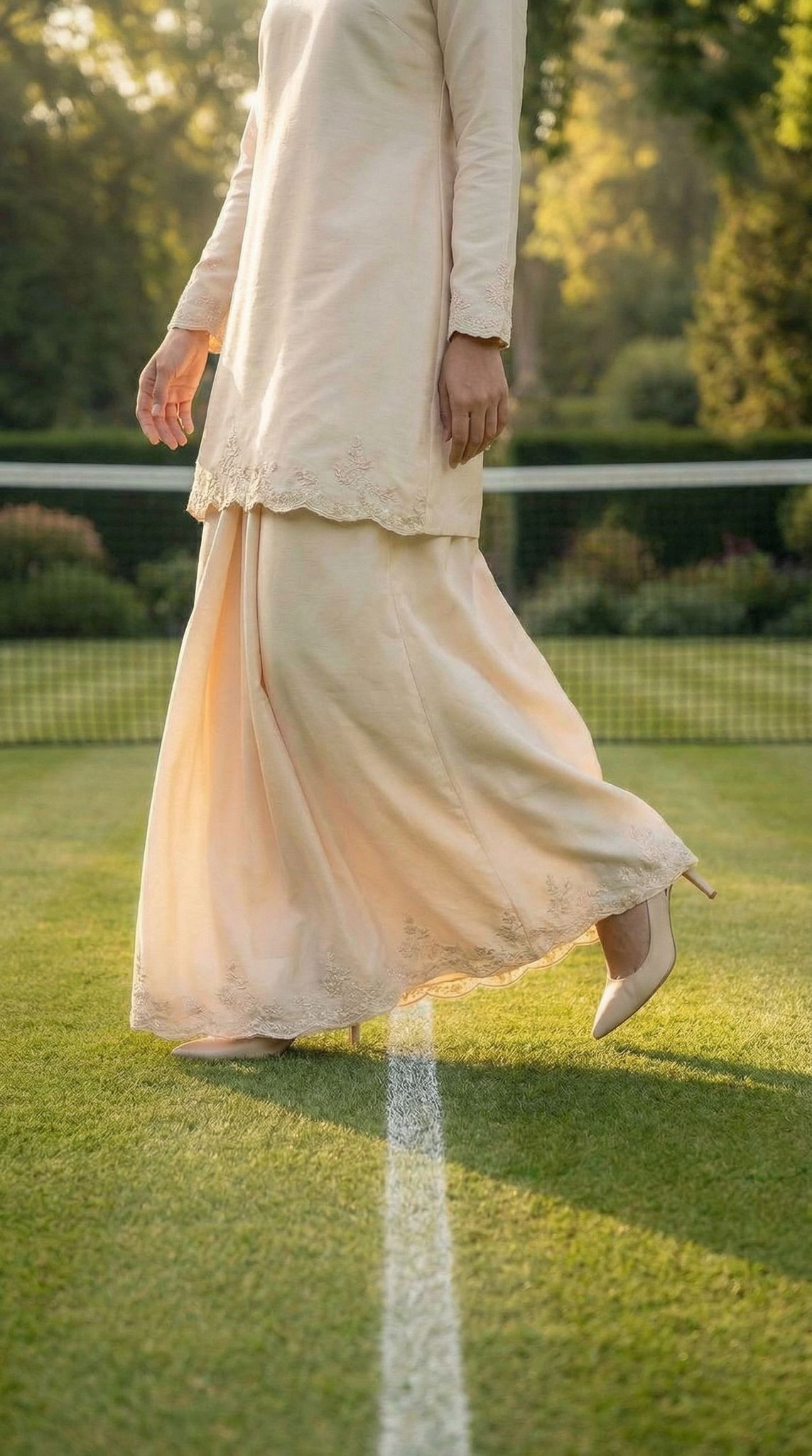 Regal Elegance: The Baju Kurung Cinematic Editorial — shot 2 of 6