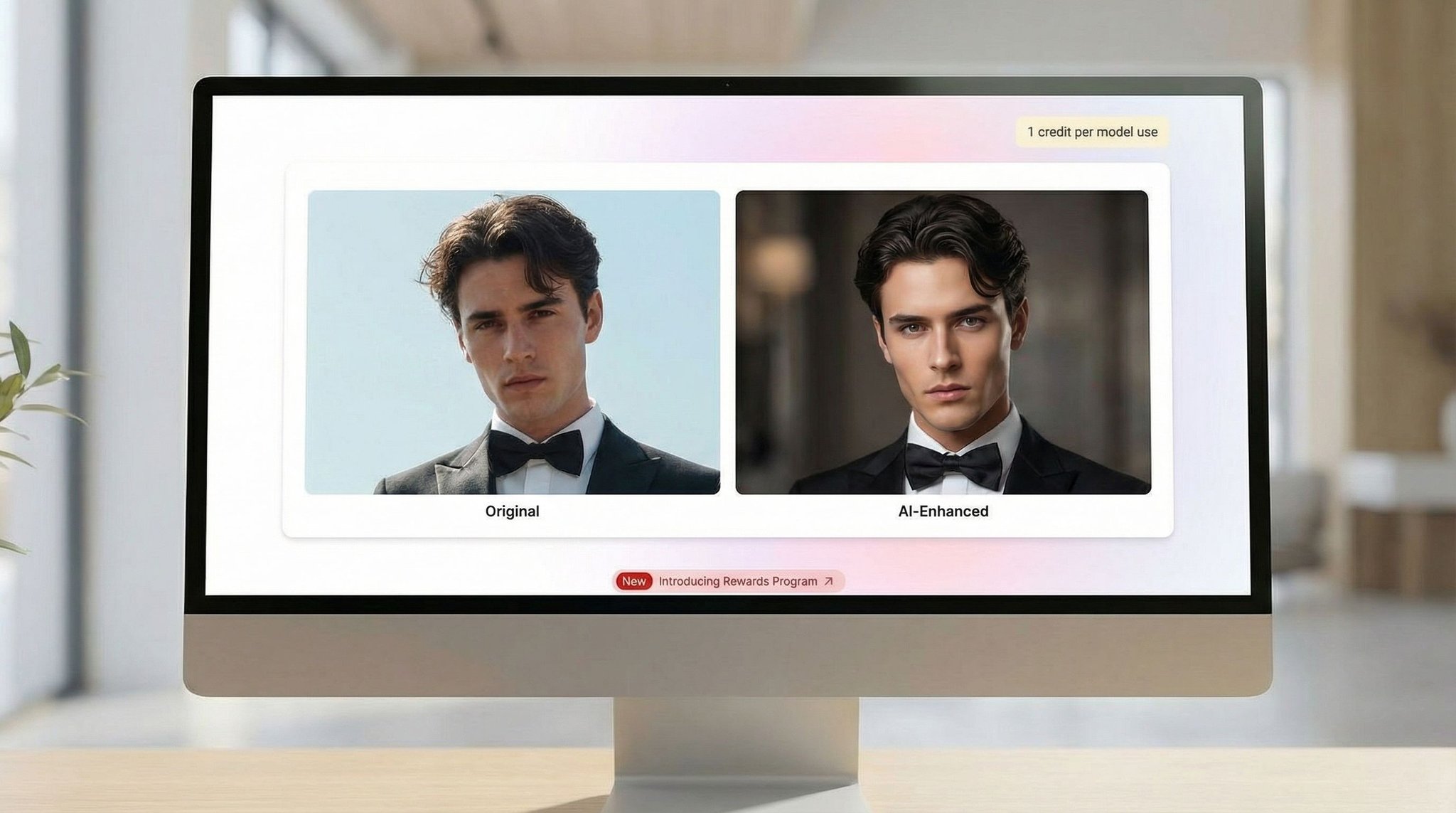 Cinematic Launch Sequence for BetterPicture AI App — shot 5 of 6