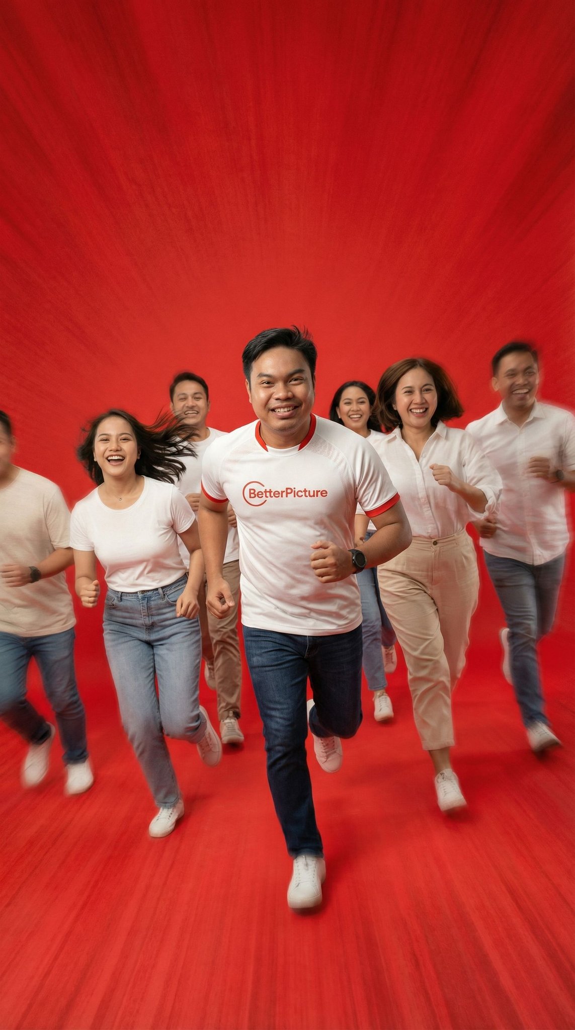 Energetic Togetherness: Cinematic Editorial for BetterPicture App Launch in Indonesia — shot 4 of 5