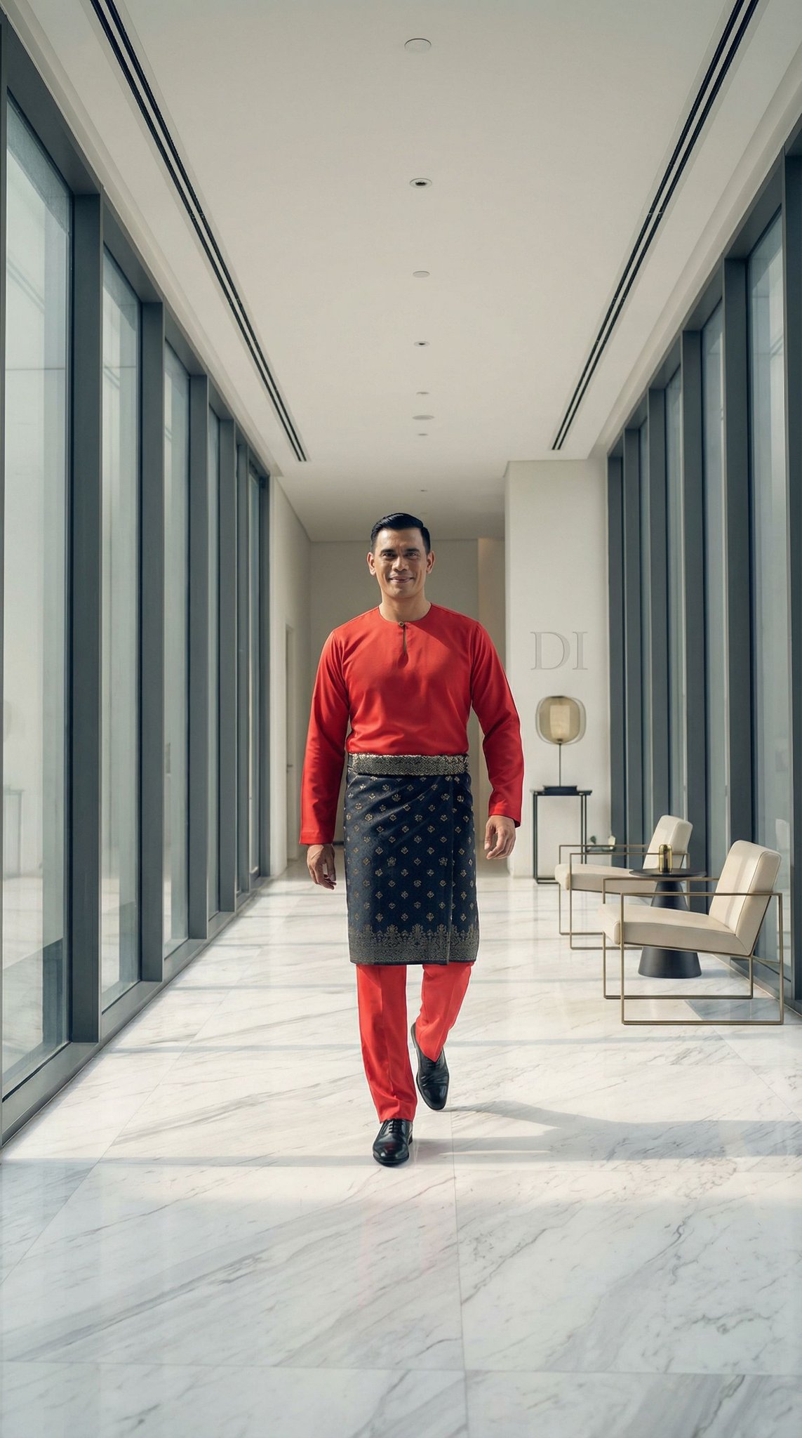 DIOR-Inspired Baju Melayu Editorial Series — shot 3 of 6