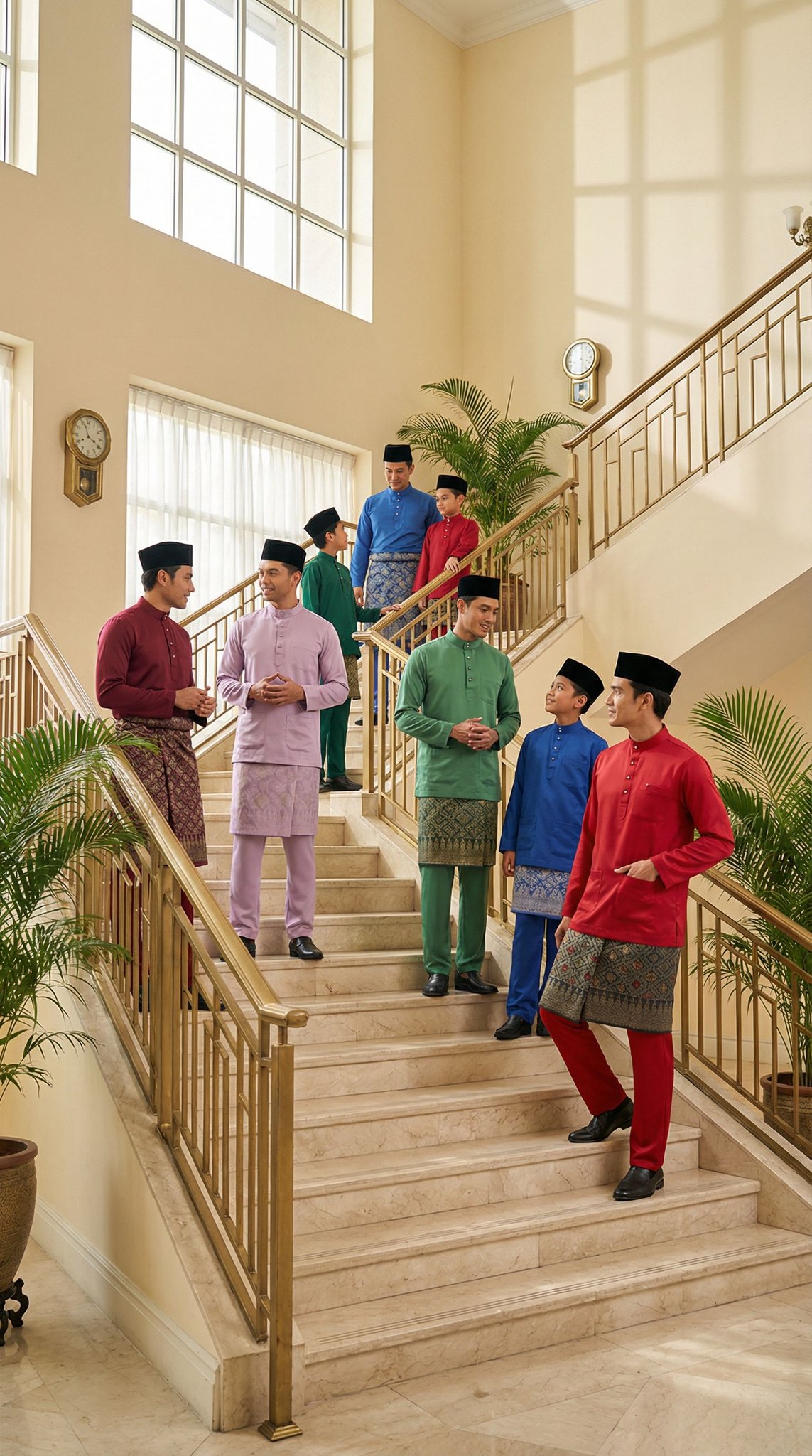 Grand Budapest Elegance: Bulan Bintang Baju Melayu Editorial — shot 6 of 6