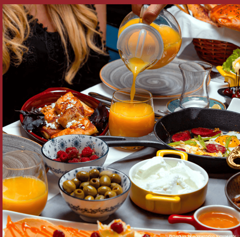 Breakfast Buffet buffet menu at Hilton Gurugram - BookMyBuffet