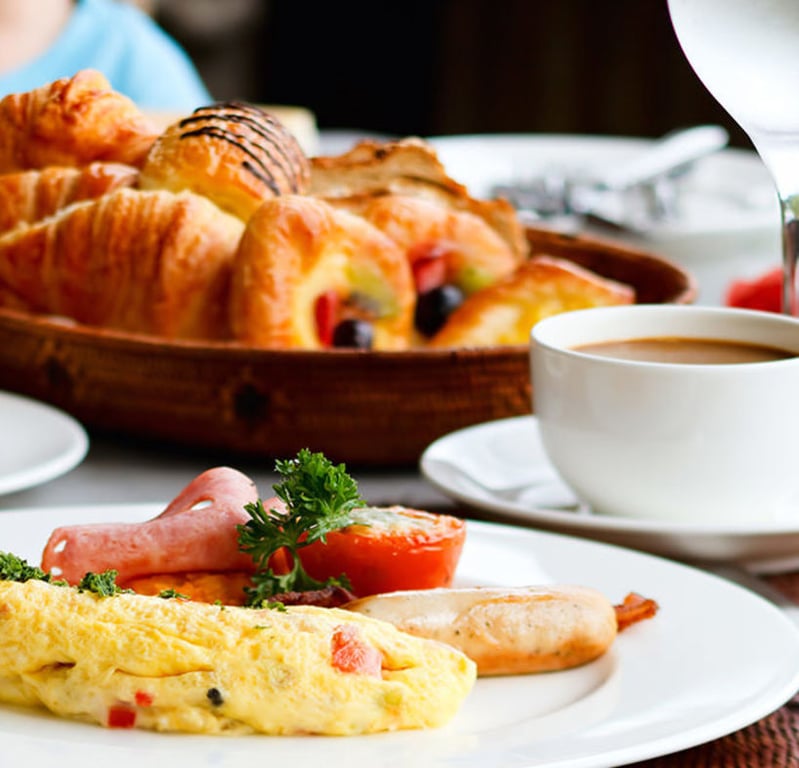 Luxury buffet dining at Aravali Marriott Resort & Spa - BookMyBuffet