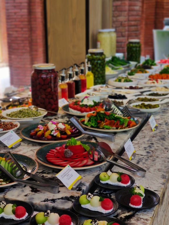 Buffet dishes at The Westin Sohna Resort and Spa in Gurugram - BookMyBuffet