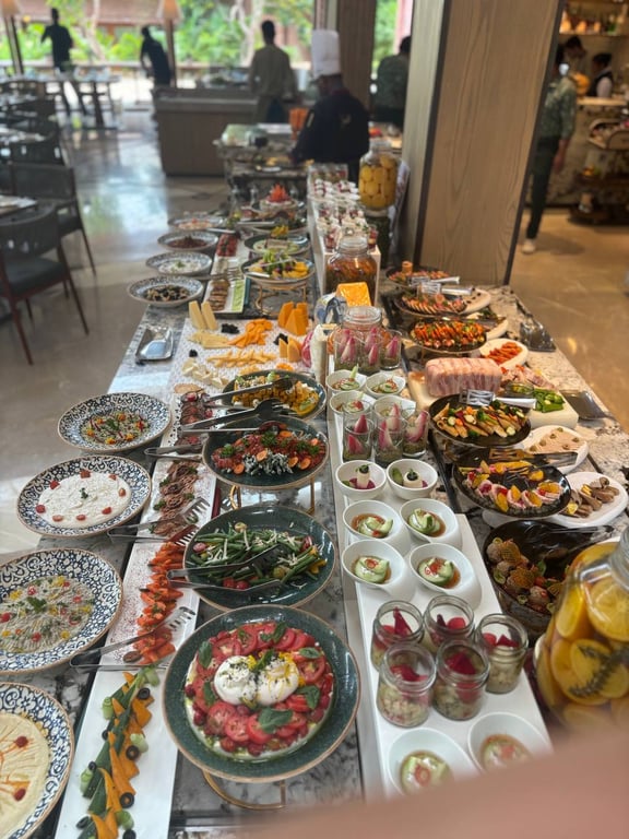 Buffet dishes at The Westin Sohna Resort and Spa in Gurugram - BookMyBuffet
