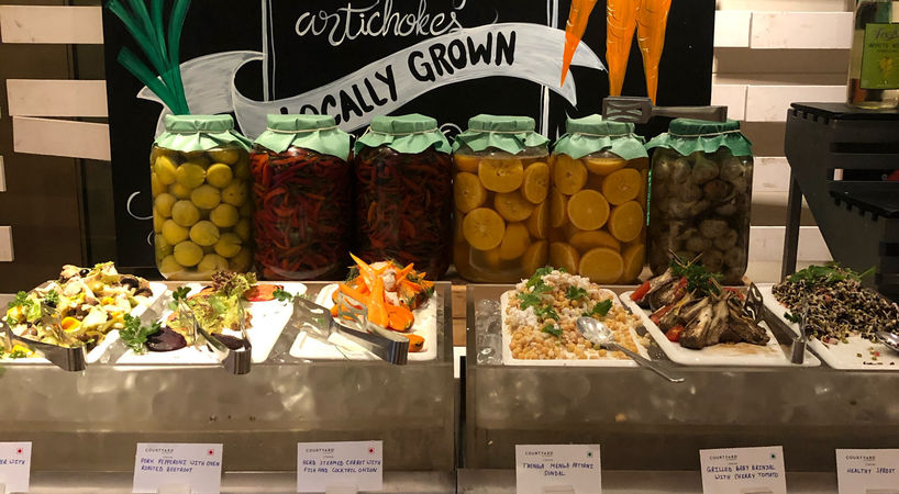 Buffet dishes at Courtyard By Marriott  Chennai in Chennai - BookMyBuffet