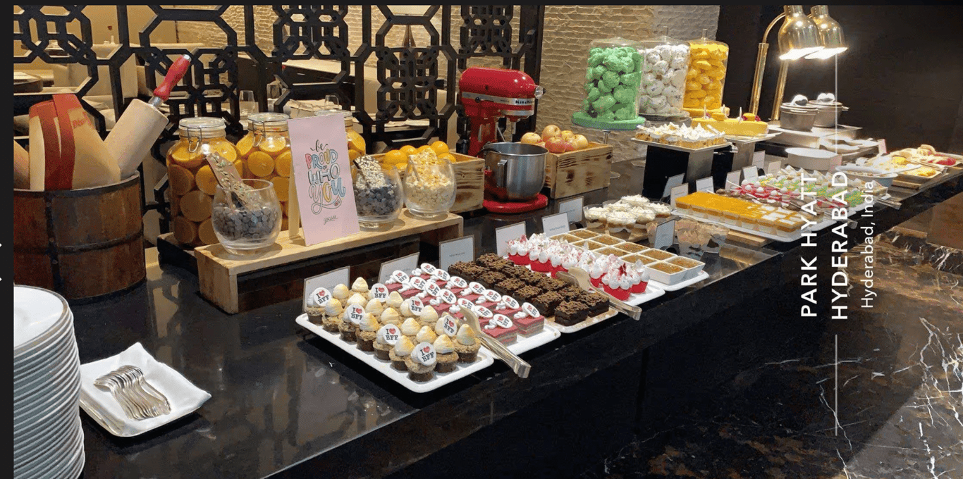 Luxury buffet dining at Park Hyatt Banjara Hills - BookMyBuffet