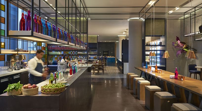 Sunday Brunch With Alcohols buffet offer at Andaz Aerocity Delhi