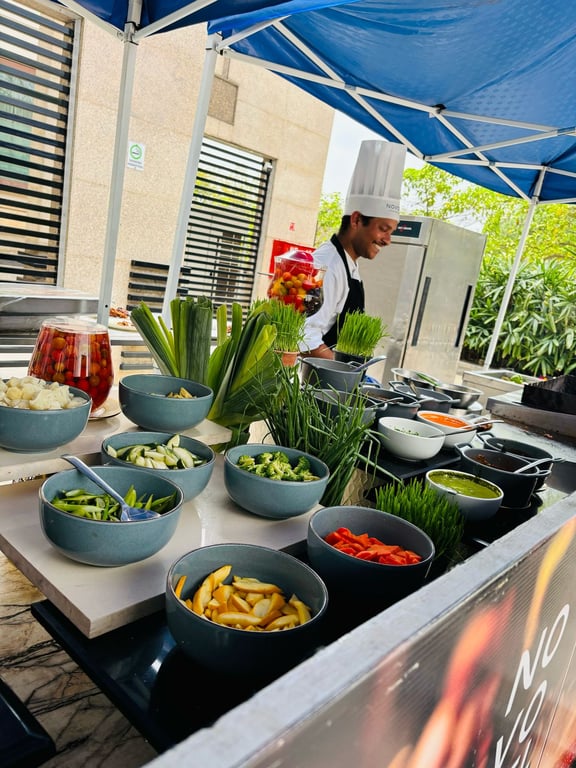 Luxury buffet dining at Novotel Hyderabad Airport - BookMyBuffet