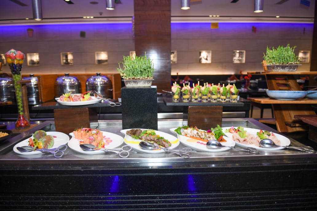 Dinner Buffet buffet offer at Radisson blu plaza Hotel,New Delhi