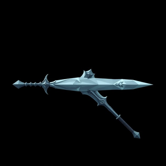 Cursed Diamond Sword of the Forgotten