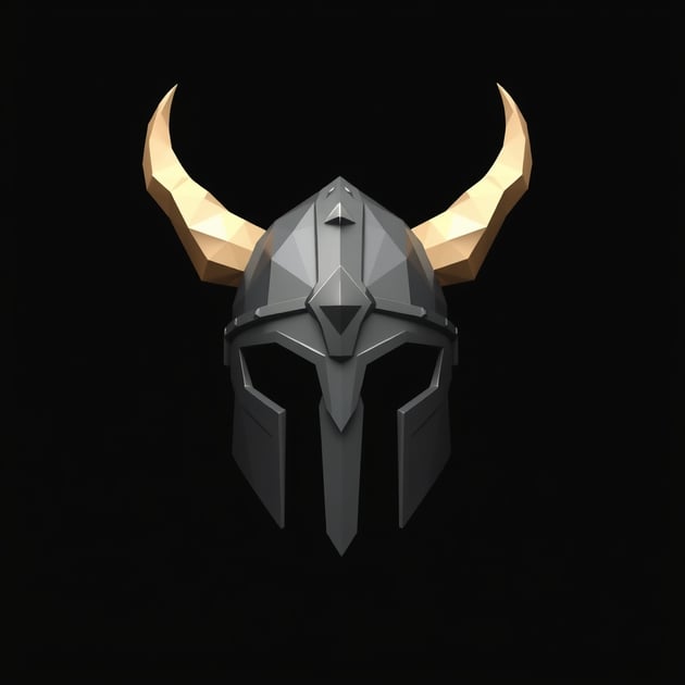 Giant Horned Helmet of Marginal Glory