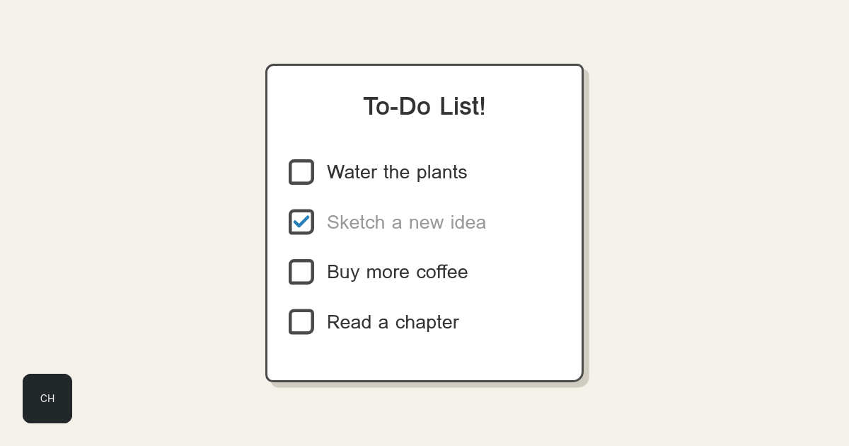 Checkbox by chase2k25 made with CSS | Uiverse.io