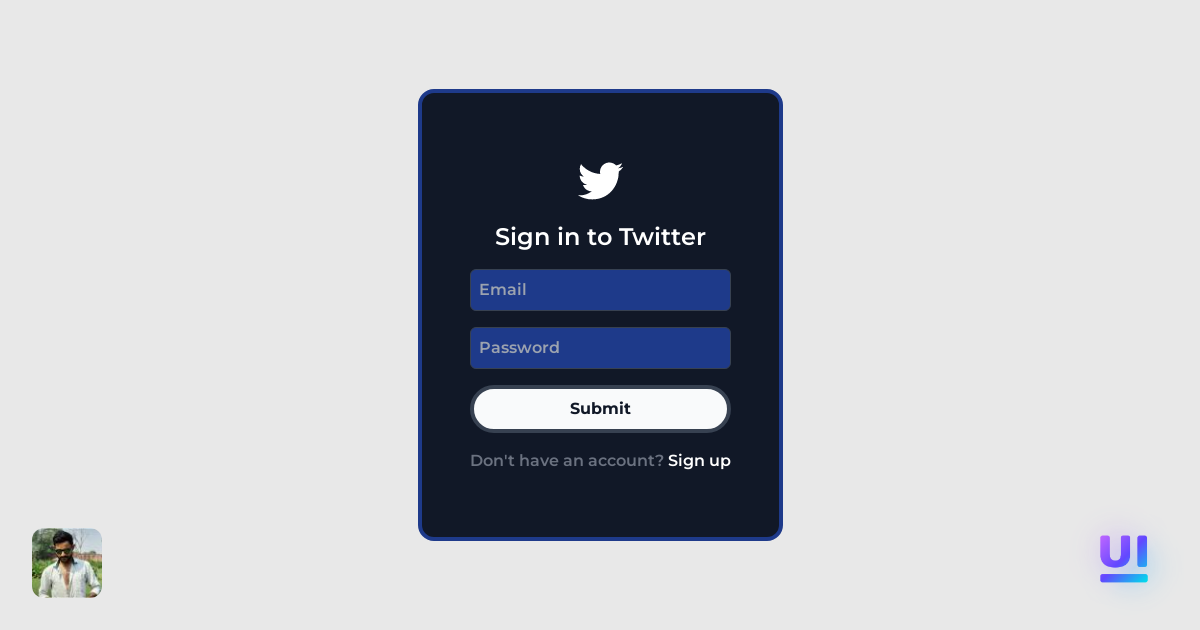 Form by themrsami made with Tailwind | Uiverse.io