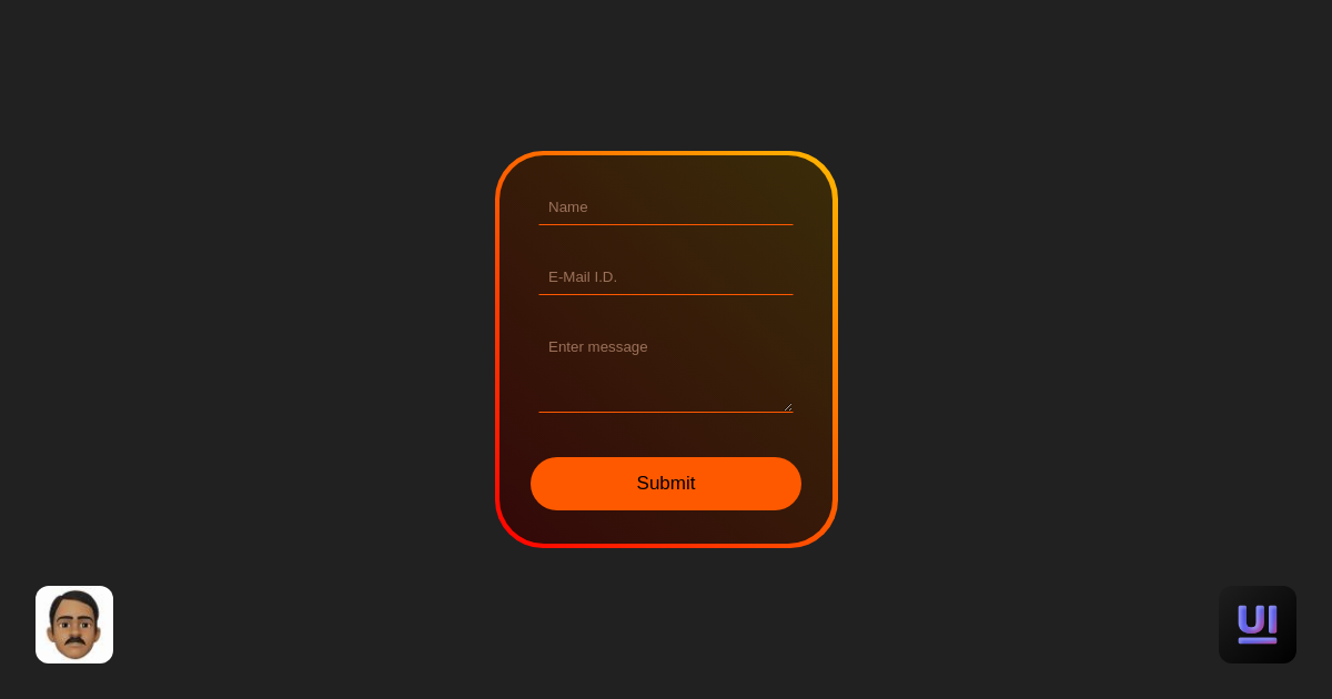 Form by aadium made with CSS | Uiverse.io