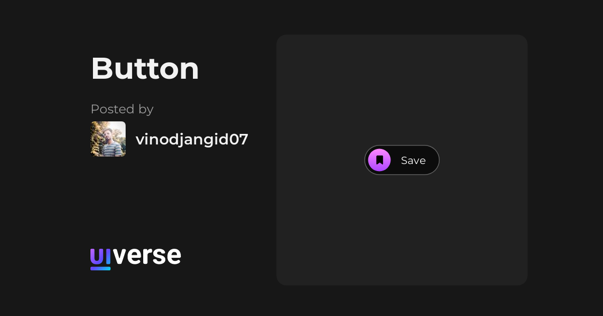 Button by vinodjangid07 made with CSS | Uiverse.io