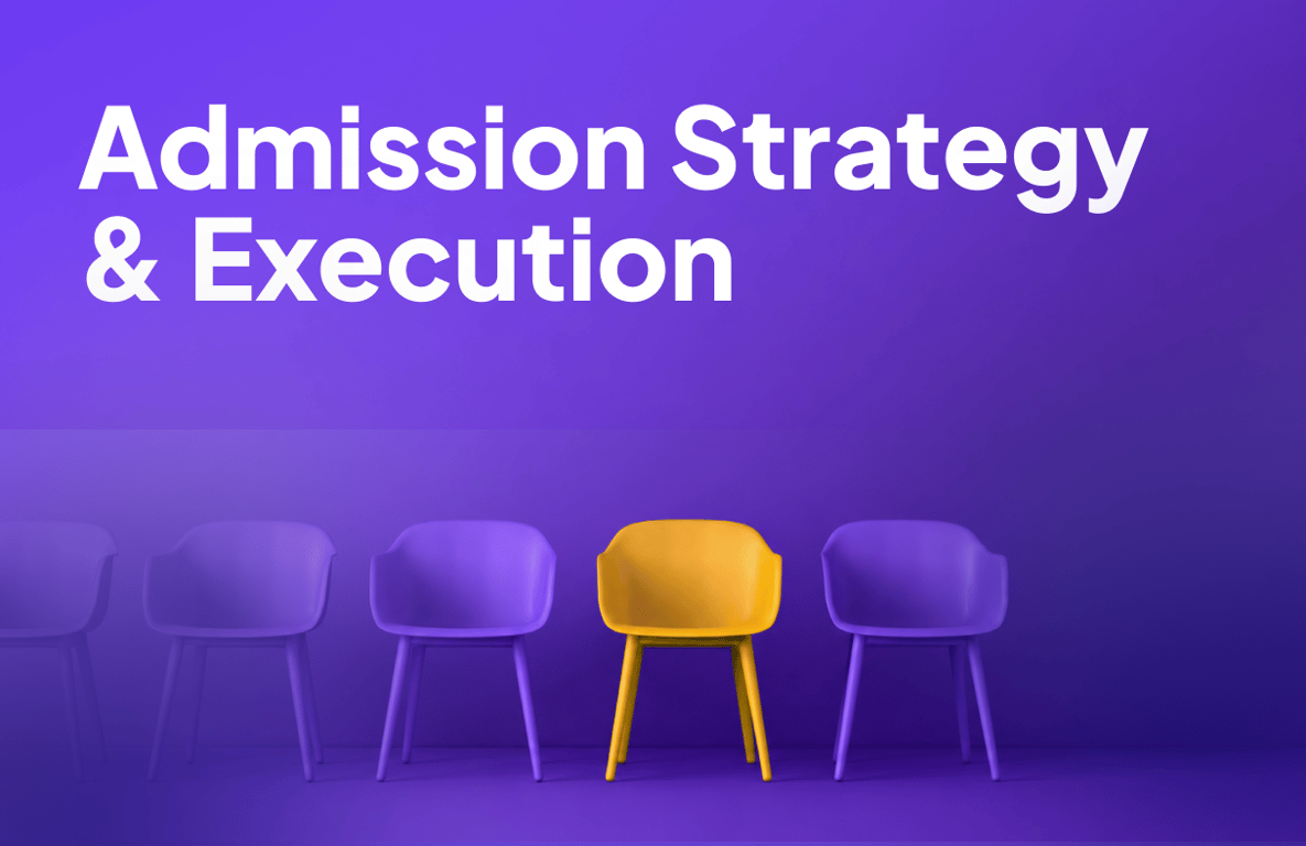 Journey 4 - Admission Strategy & Execution