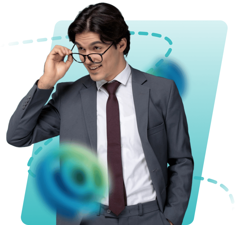 Corporate service executive visual