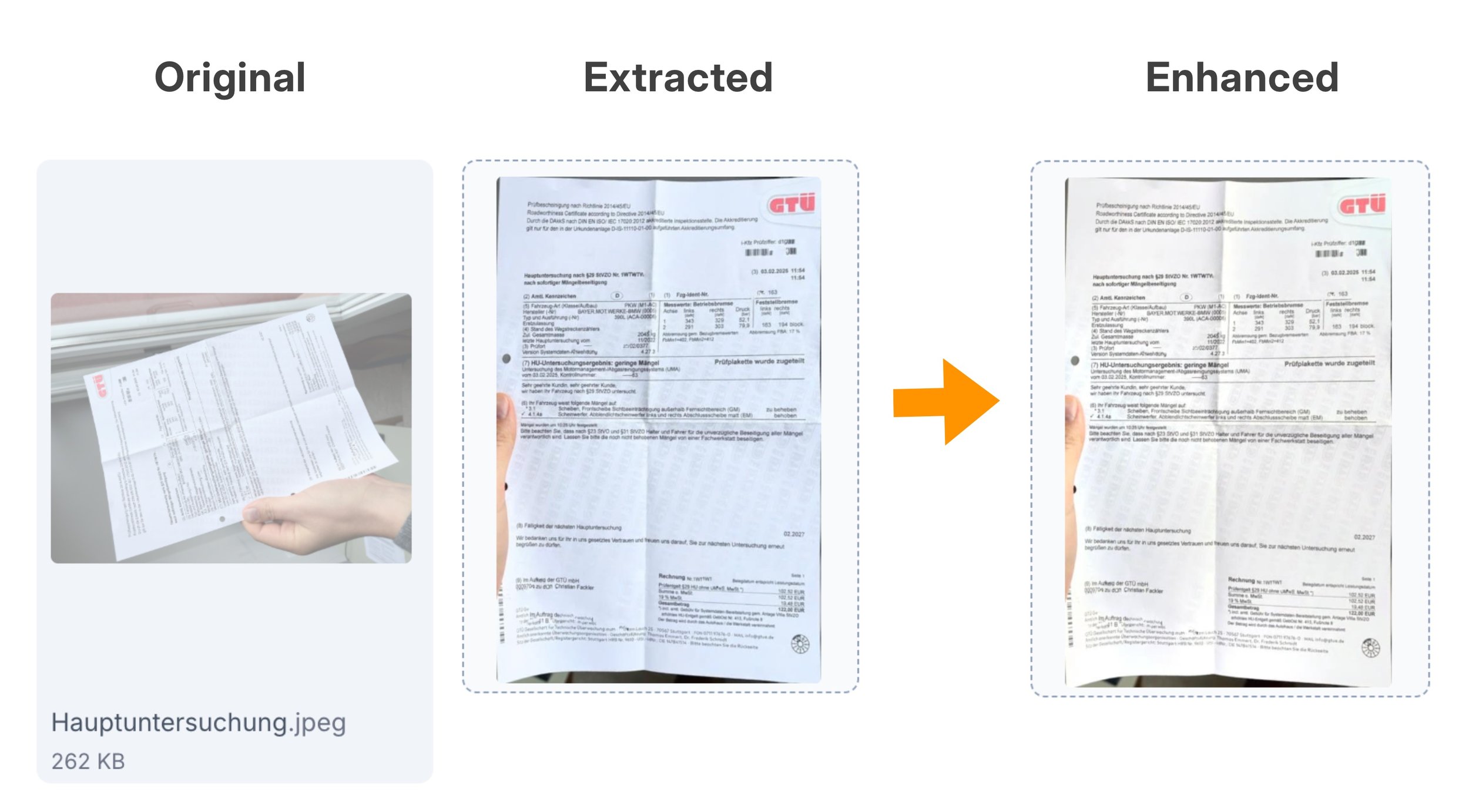 MaraDocs Image Enhance in Action