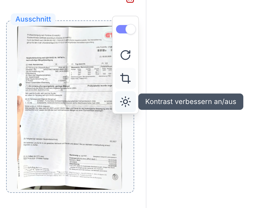 Toggle MaraDocs Image Enhance