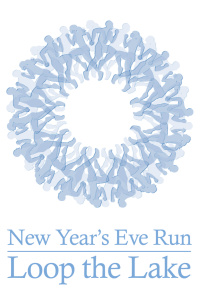 23rd Annual New Year's Eve Loop-the-Lake Run Logo
