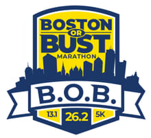 Boston or Bust Marathon logo