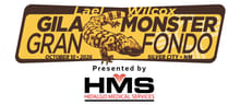 Lael Wilcox Gila Monster Gran Fondo p/b HMS logo