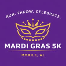 Mardi Gras 5k Prediction Run (Mobile, AL) logo