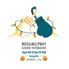 DeCesaris Prout Cancer Foundation - Jingle Bell 5K/3K logo