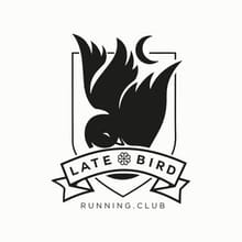 Late Bird Running Club logo