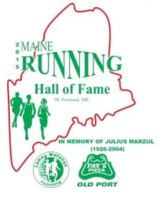 Maine Running Hall of Fame 5K In Memory of Julius Marzul logo