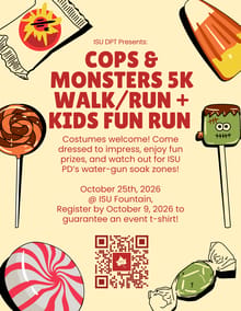 Cops & Monsters 5K Run/ Walk and Kids Fun Run logo
