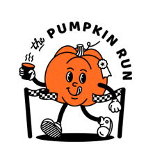 Pumpkin Run and (Free Kid Mile Run) logo