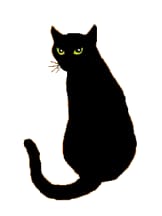 Black Cat Classic 5K logo