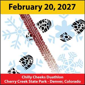 Chilly Cheeks Duathlon Logo