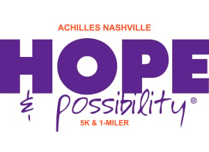 Achilles Nashville 13th Annual Hope & Possibility® In-Person/Virtual Race 2026 Logo