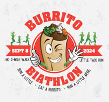 Burrito Biathlon logo