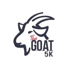 G.O.A.T. 5K logo