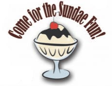 Hot Fudge Sundae Run Logo