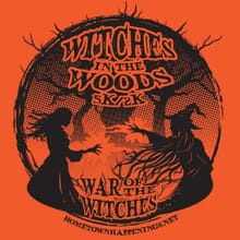 Witches in the Woods 5K/2K | Hometown Happenings logo