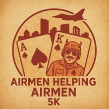 9th Annual - Airmen Helping Airmen 5k Run/Walk logo