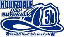Houtzdale Days Annual 5K* Run/Walk and Fireman's Challenge - REGISTER AT: https://events.elitefeats.com/26houtzdale logo