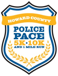 Police Pace 5K, 10K, & 1 Miler Logo