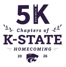 K-State Homecoming Philanthropy 5K and Virtual 5K Run/Walk logo