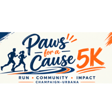 Paws For A Cause 5K logo