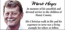 Mark Hayes 5K logo