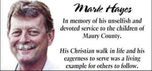 Mark Hayes 5K Logo